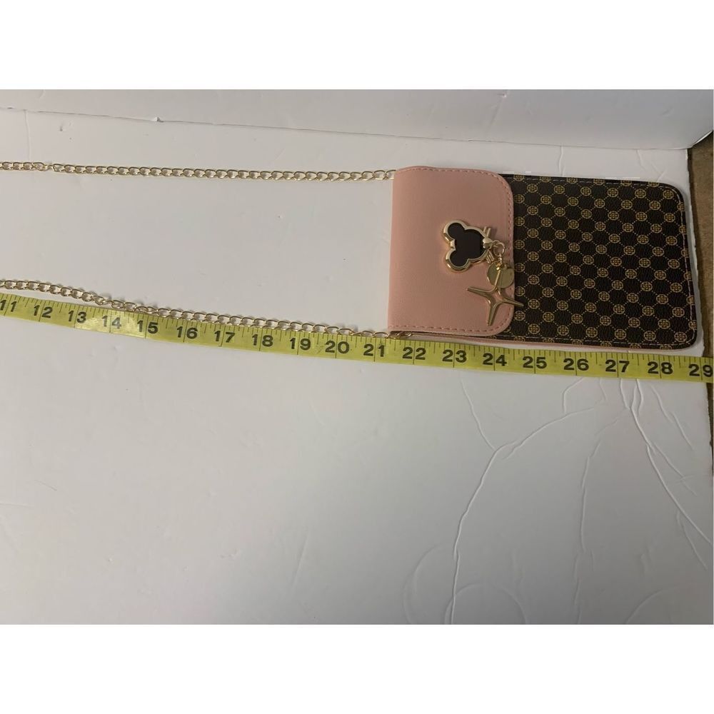 Geometric Pattern mini phone bag, Mickey - Picture 9 of 10